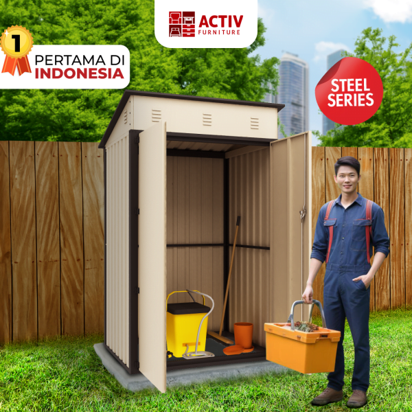 Tools Room / Gudang Portable – Forte TR 120 B – Activ Furniture