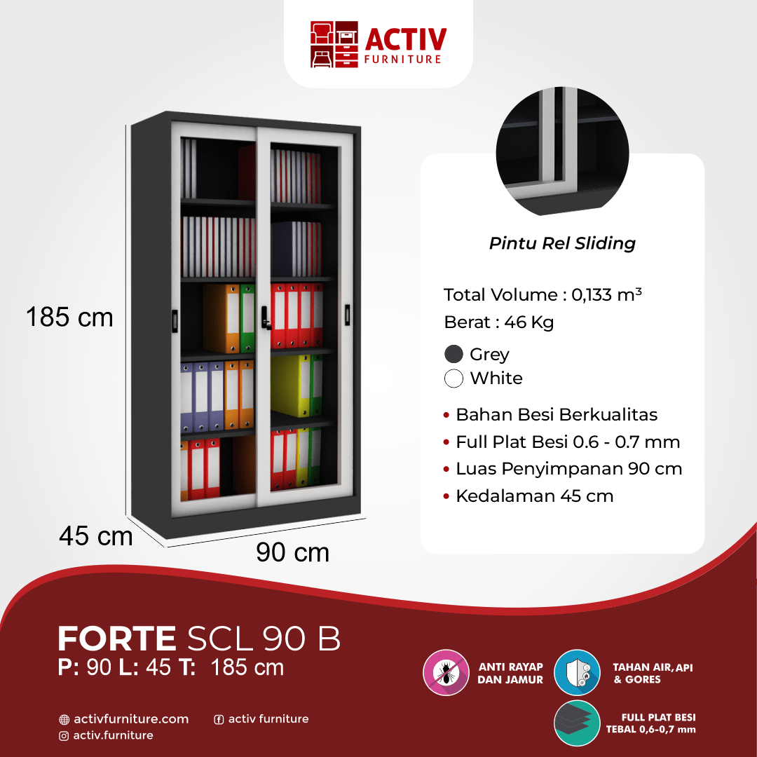 Detail Ukuran_Forte SCL 90 B