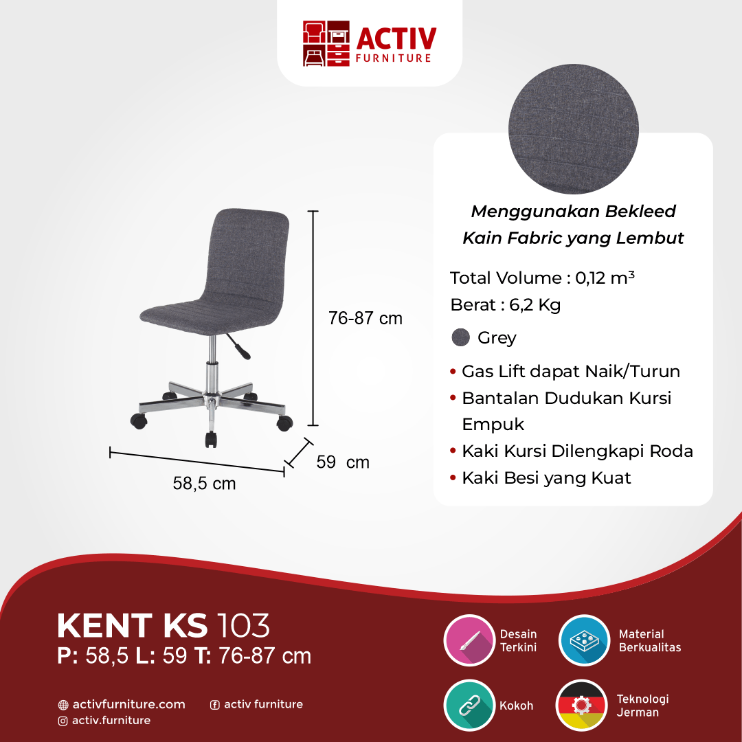 Kent KD 103_Grey