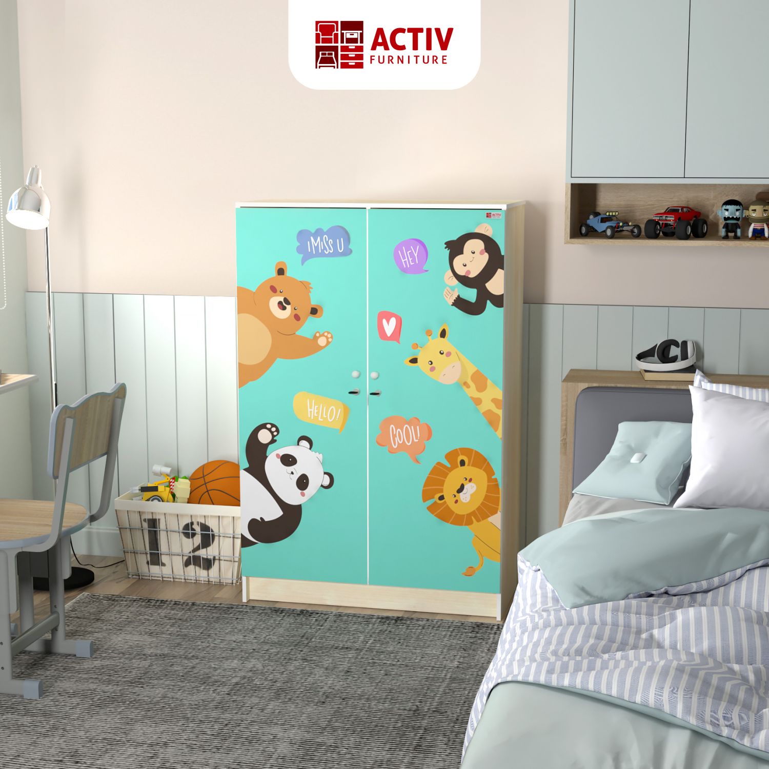 1. Poku BL 123_Baby Locker_Lemari Pakaian Anak_Lemari Pakaian_Lemari Anak_Ruang Kamar_Kamar Tidur_Ruang Anak_Kamar Anak_Activ Furniture