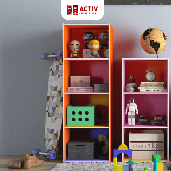 Rak Serbaguna / Open Rack Cabinet / Rak Terbuka – Poku ORC 4 – Activ Furniture