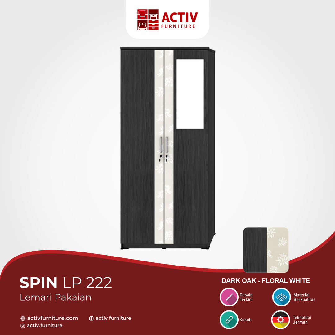 2. Spin LP 222 – Dark Oak – Florian White