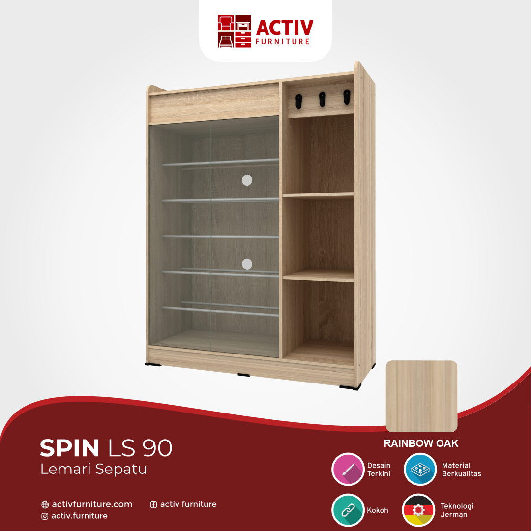 3. Spin LS 90 Rainbow Oak