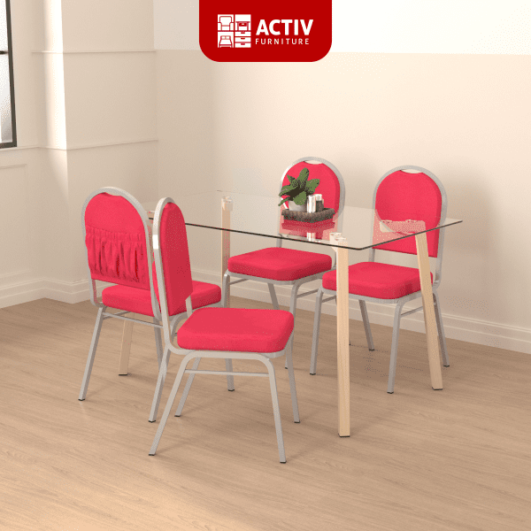 Kursi Besi Tumpuk/Stacking Chair – Cozy STC 51 A – Activ Furniture