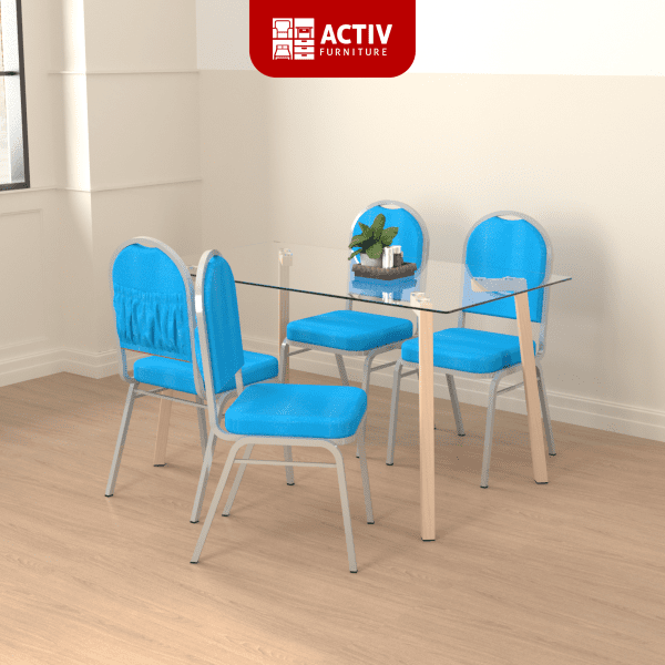 Kursi Besi Tumpuk/Stacking Chair – Cozy STC 51 B – Activ Furniture
