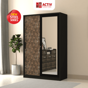 Lemari Pakaian Besi_Forte_Lemari Pakaian_Lemari_Lemari Baju_Kamar Tidur_Activ Furniture