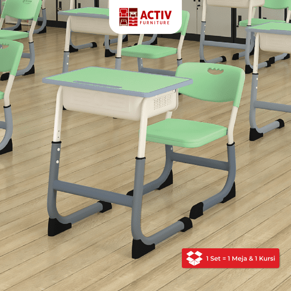 Kursi & Meja Belajar Anak – Nesa MBB 70 A – Activ Furniture