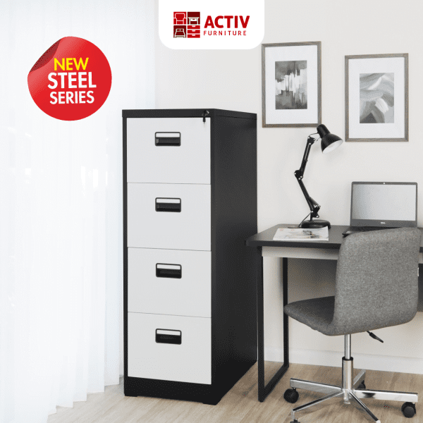 Lemari Kantor(Filing Cabinet) – Forte FC 40 B – Activ Furniture