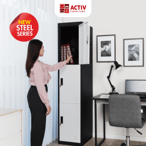 Activ Furniture_Forte LK 403_Lemari Besi_Lemari Pakaian Besi_Ruang Kantor