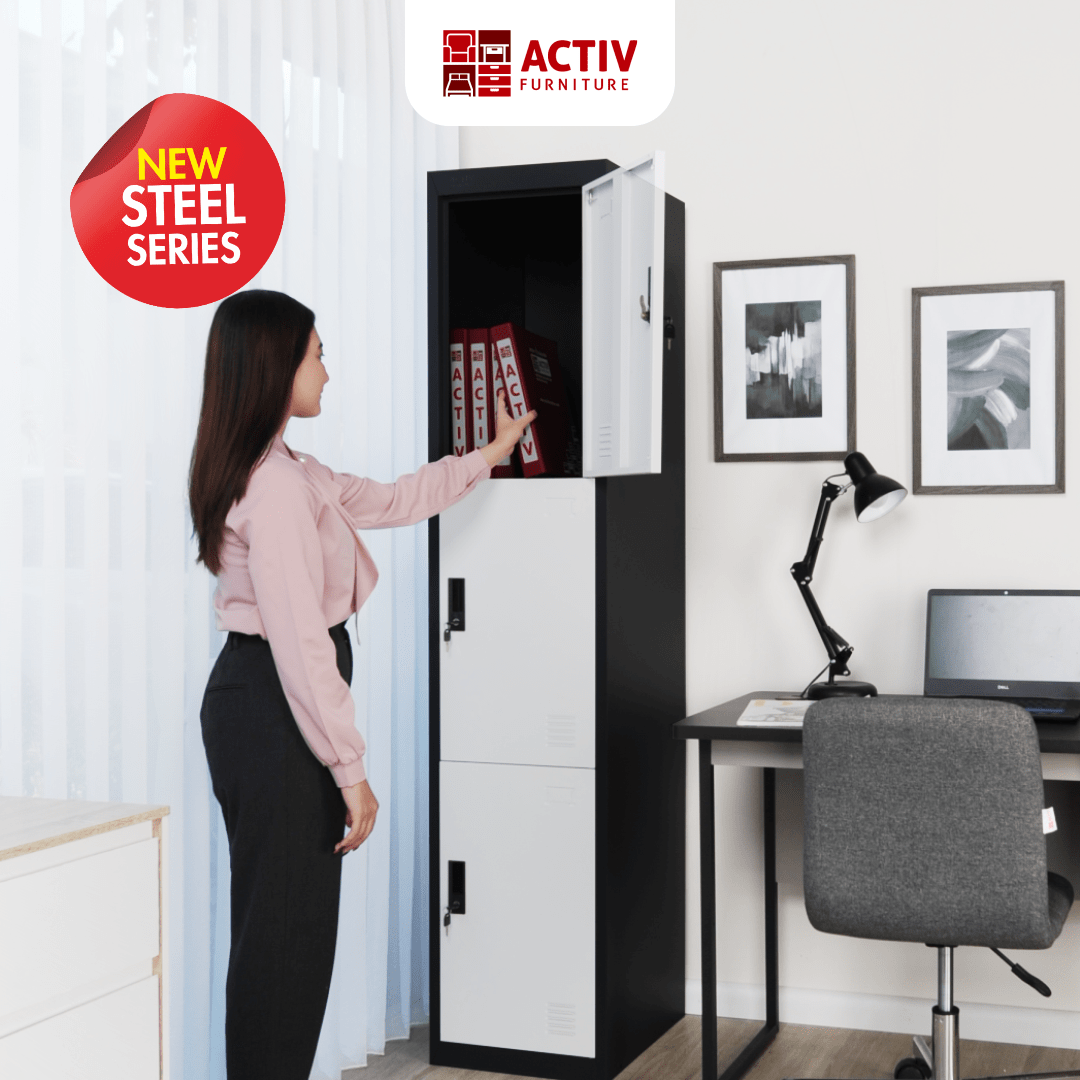 Activ Furniture_Forte LK 403_Lemari Besi_Lemari Pakaian Besi_Ruang Kantor