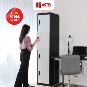 Activ Furniture_Forte LK 404_Lemari Besi_Lemari Pakaian Besi_Ruang Kantor