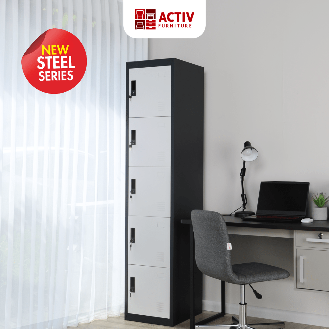 Activ Furniture_Forte LK 405_Lemari Besi_Lemari Pakaian Besi_Ruang Kantor