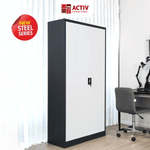 Activ Furniture_Forte SWB 90 B_Lemari Besi_Lemari Pakaian Besi_Ruang Kantor