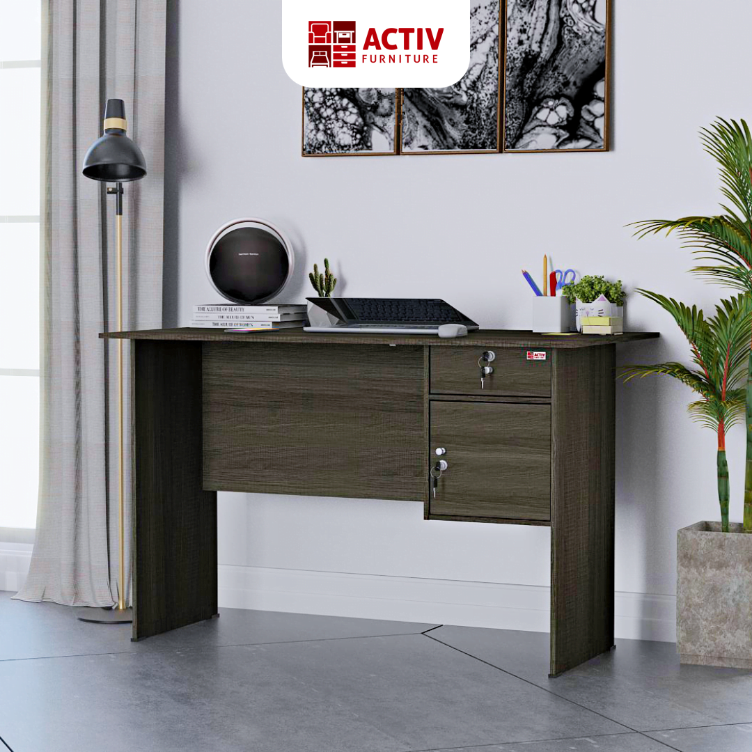 Activ Furniture_Meja Kerja_Meja Kantor_Lula MT 120_Phantom Oak_Ruang Kerja_Ruang Kantor