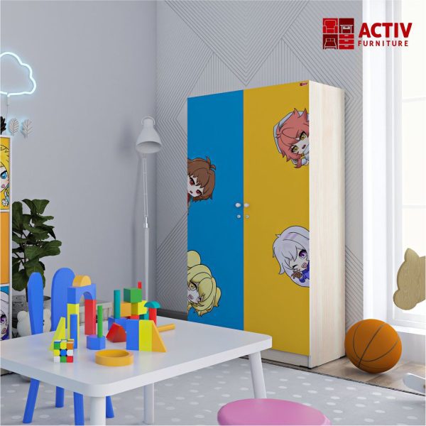 Lemari Pakaian Anak (Baby Locker) – Poku BL 150 – Activ Furniture