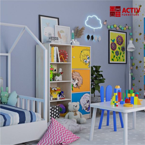 Rak Serbaguna Anak- Poku BC 80 – Activ Furniture