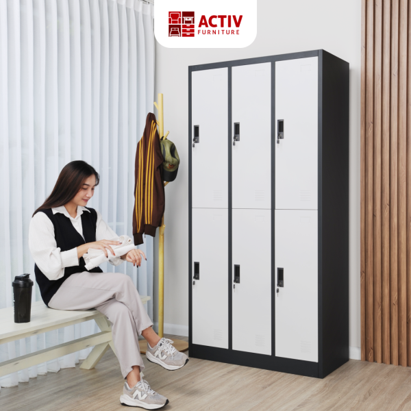 Lemari Kantor(Loker Besi) – Forte LK 906 B – Activ Furniture