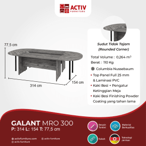 Galant MRO 300_Meja Kantor_Meja Meeting_Ruang Kantor_Konten USP_Activ Furniture