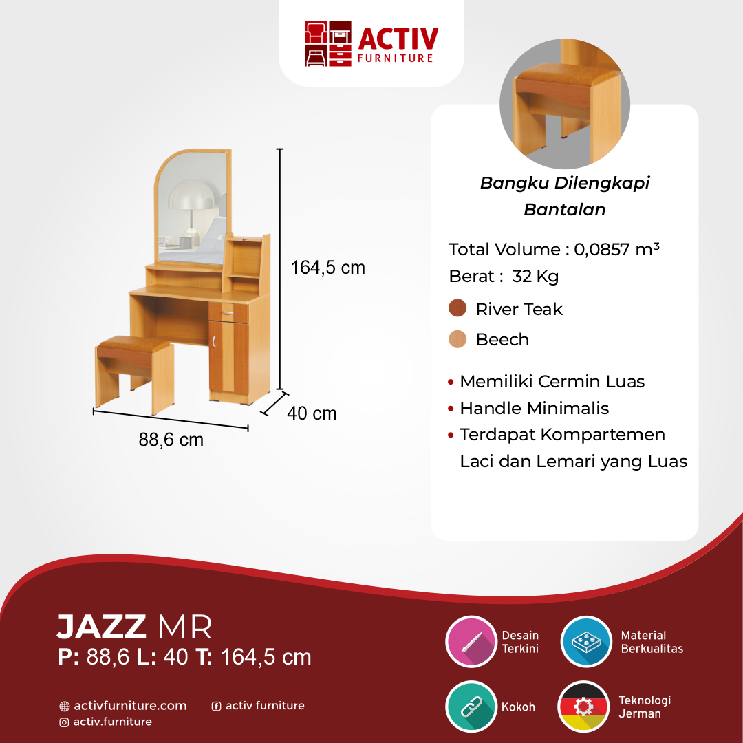 Jazz MR_River Teak – Beech