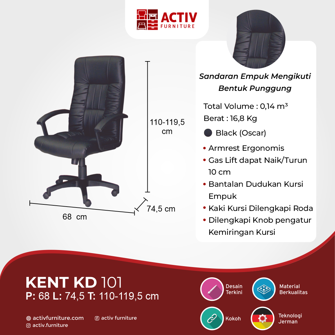 Kent KD 101_Black (Oscar)
