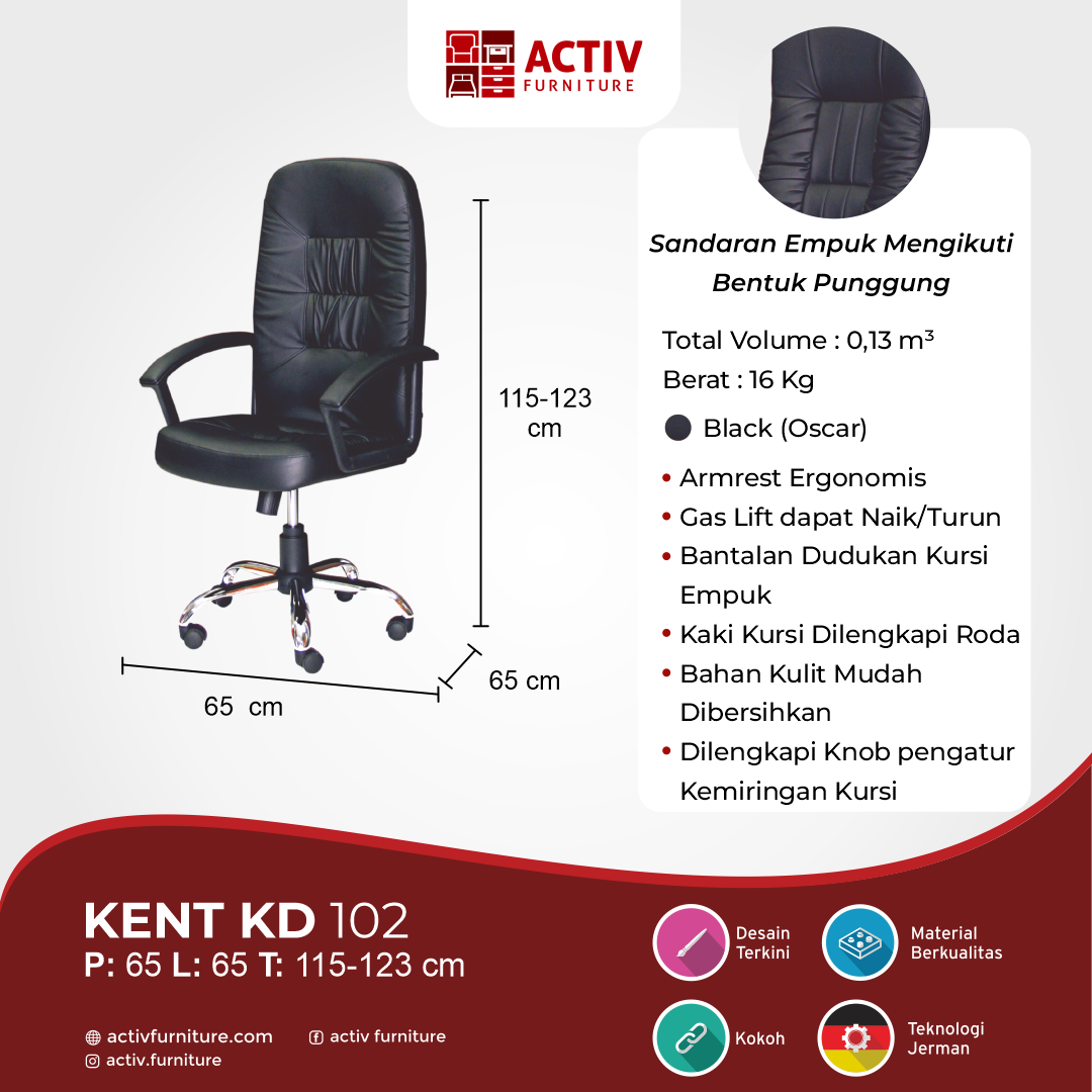Kent KD 102_Black (Oscar)