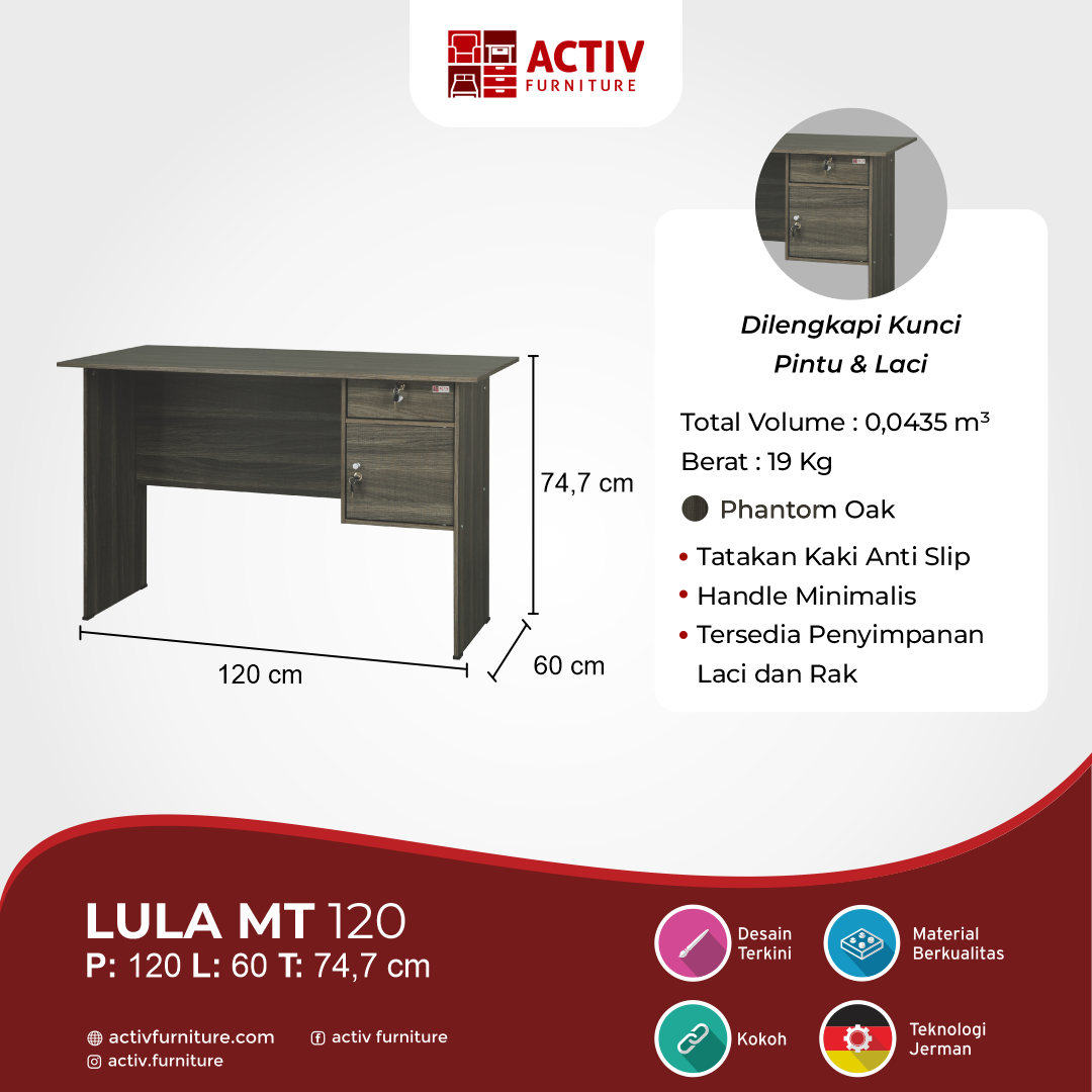 Lula MT 120_Phantom Oak