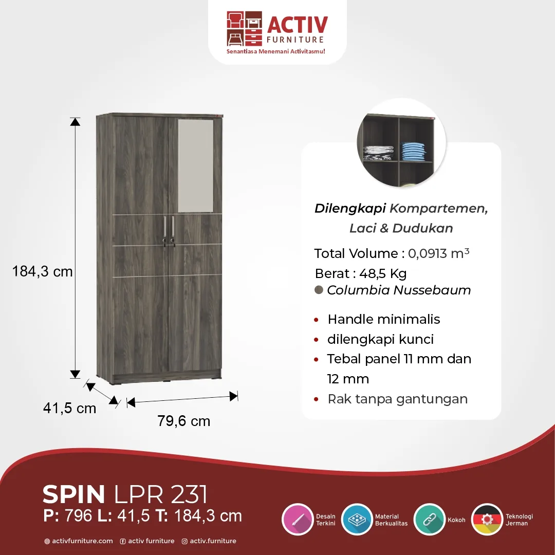 SPIN LPR 231 Columbia Rev