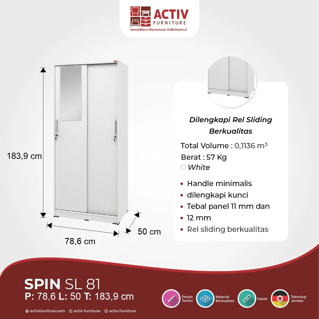 SPIN SL 81 White